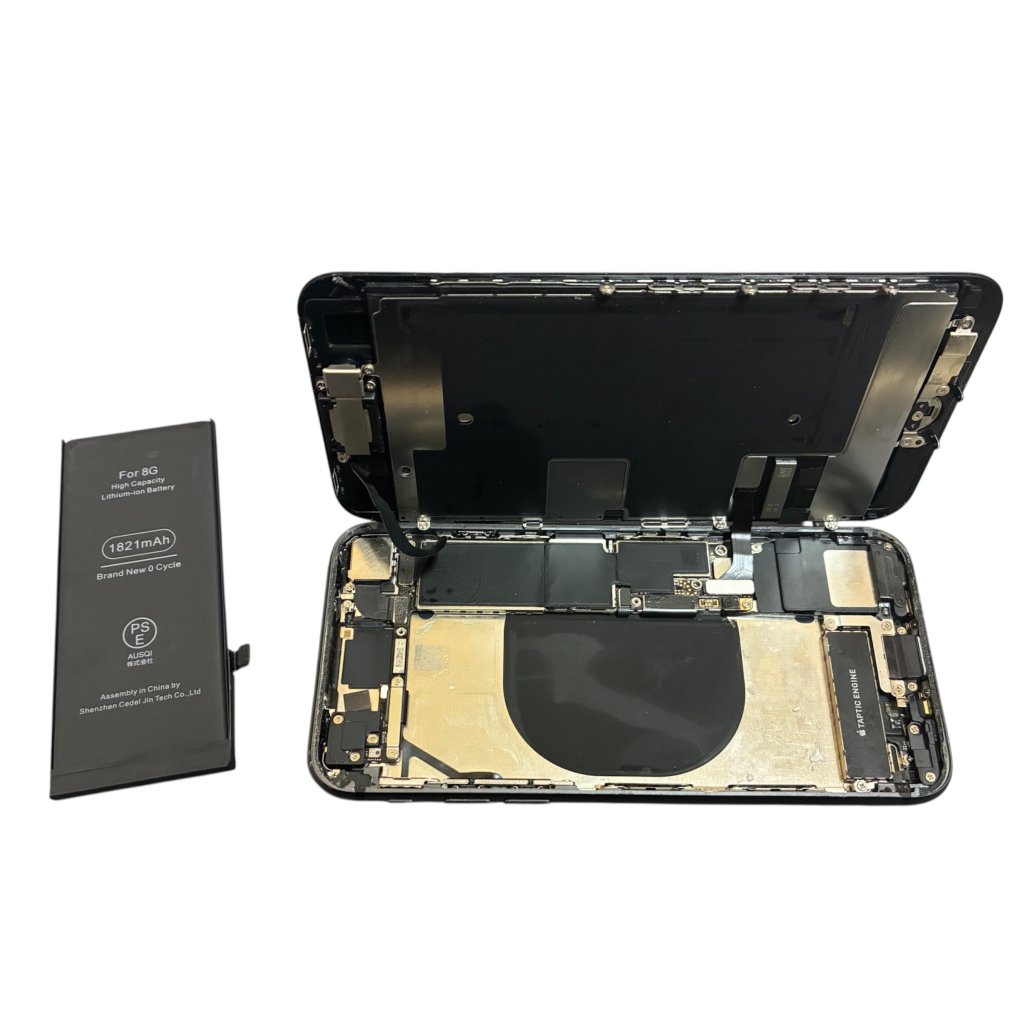 iPhone 8 バッテリー交換