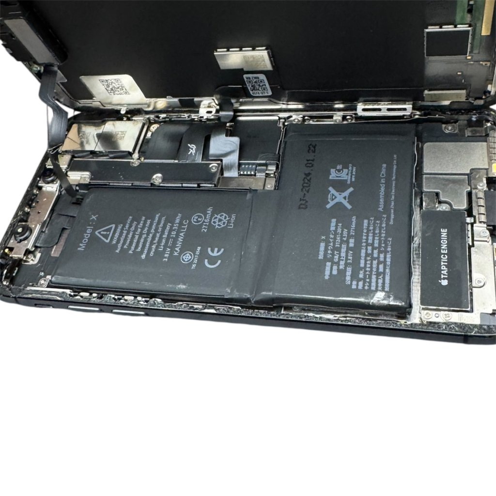 iPhoneX バッテリー交換