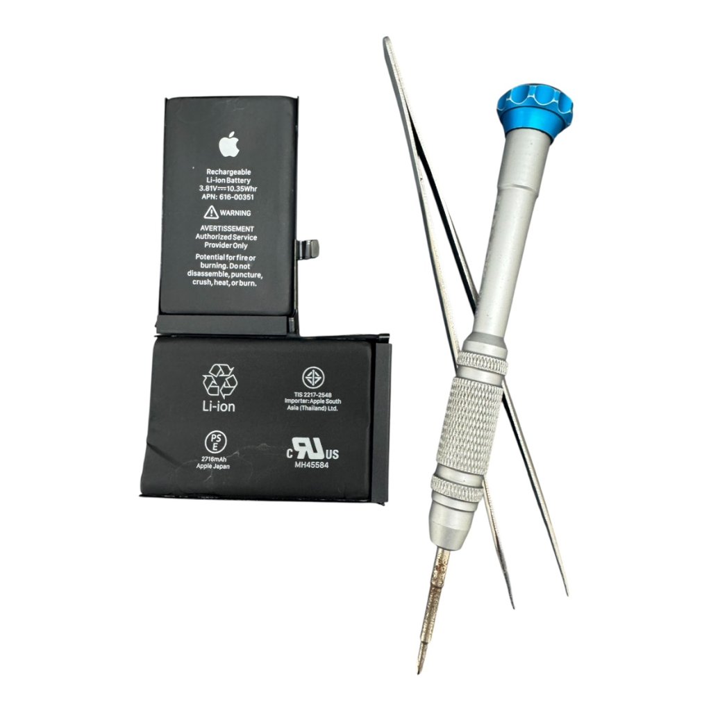 iphoneX バッテリー交換