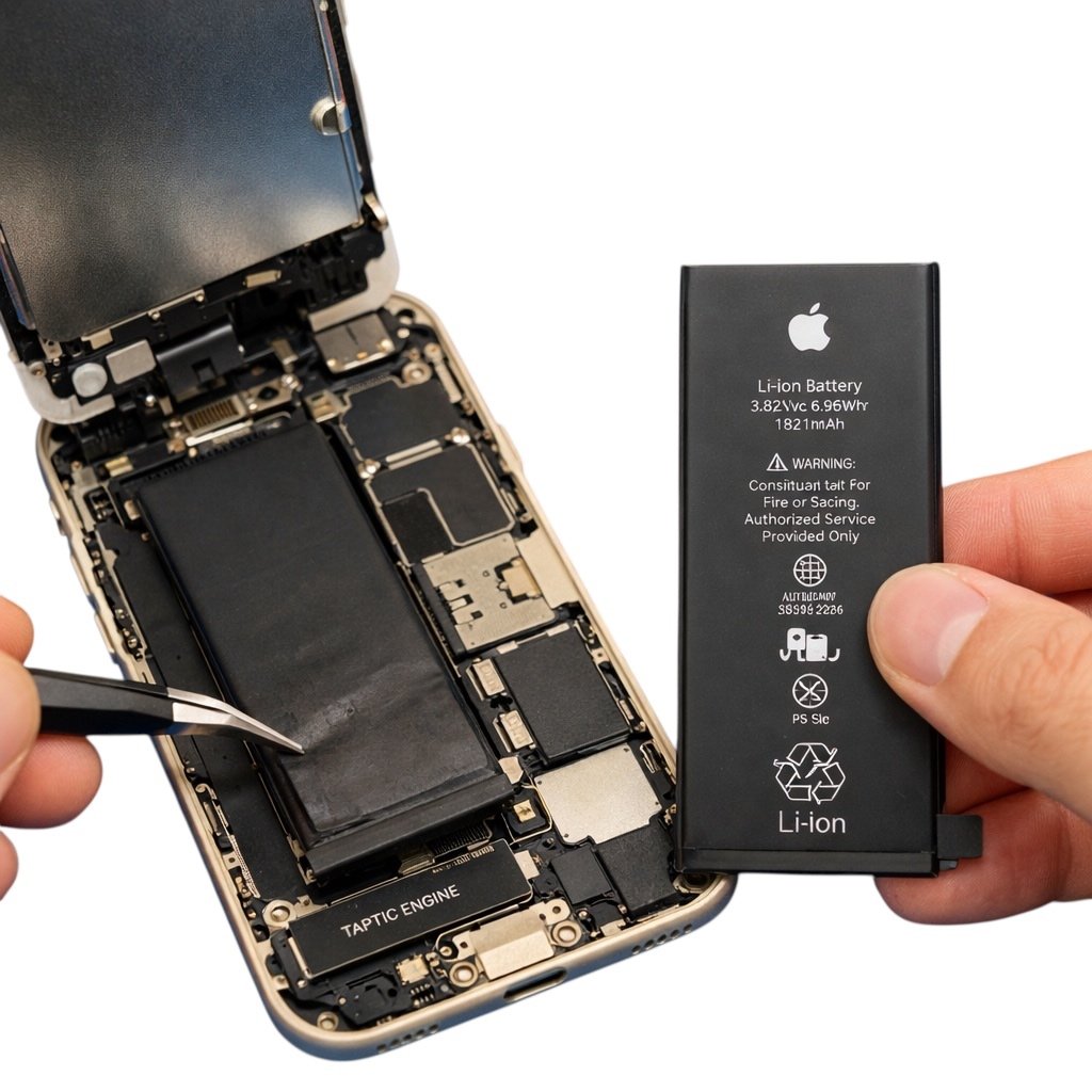 iPhoneSE2 バッテリー交換