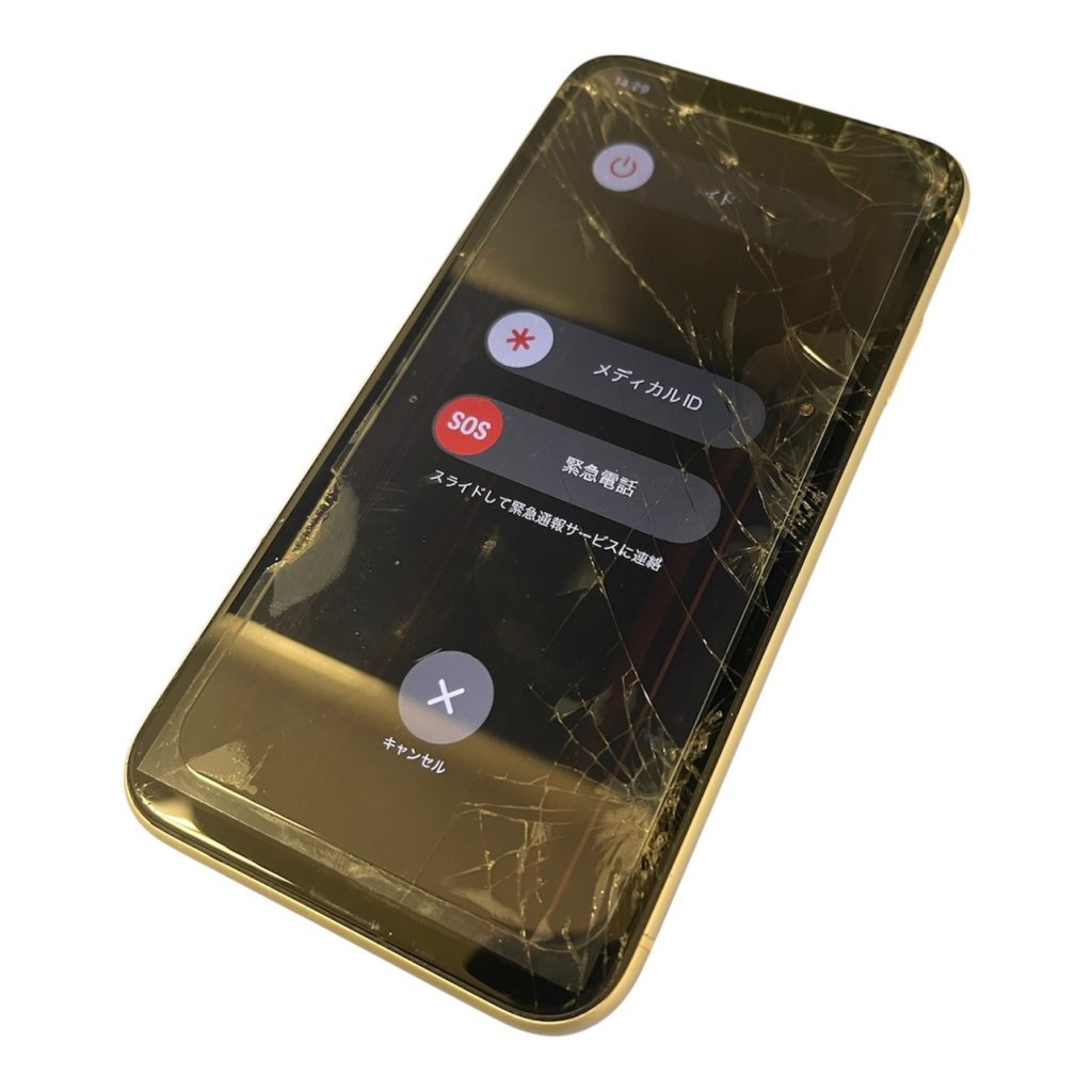 【画面割れ】iPhoneXR液晶交換修理