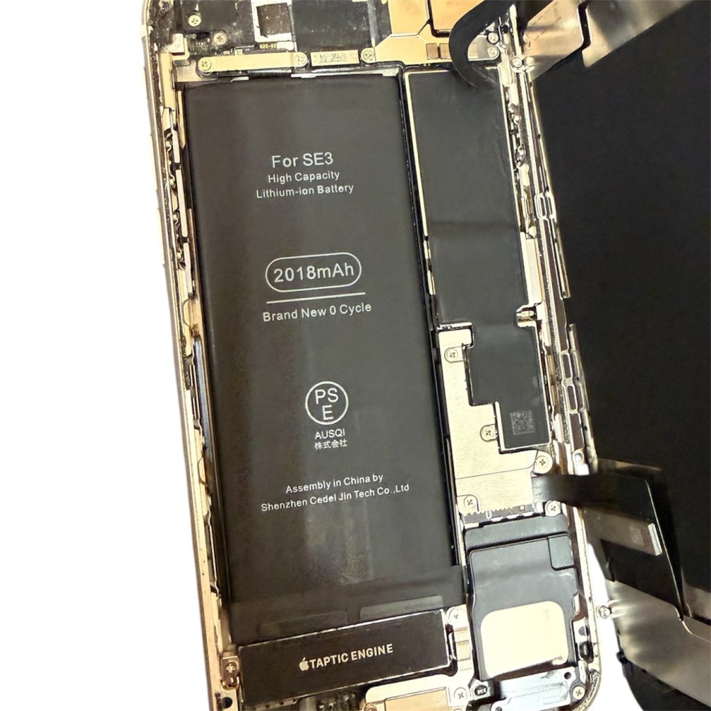 iPhoneSE3 バッテリー交換