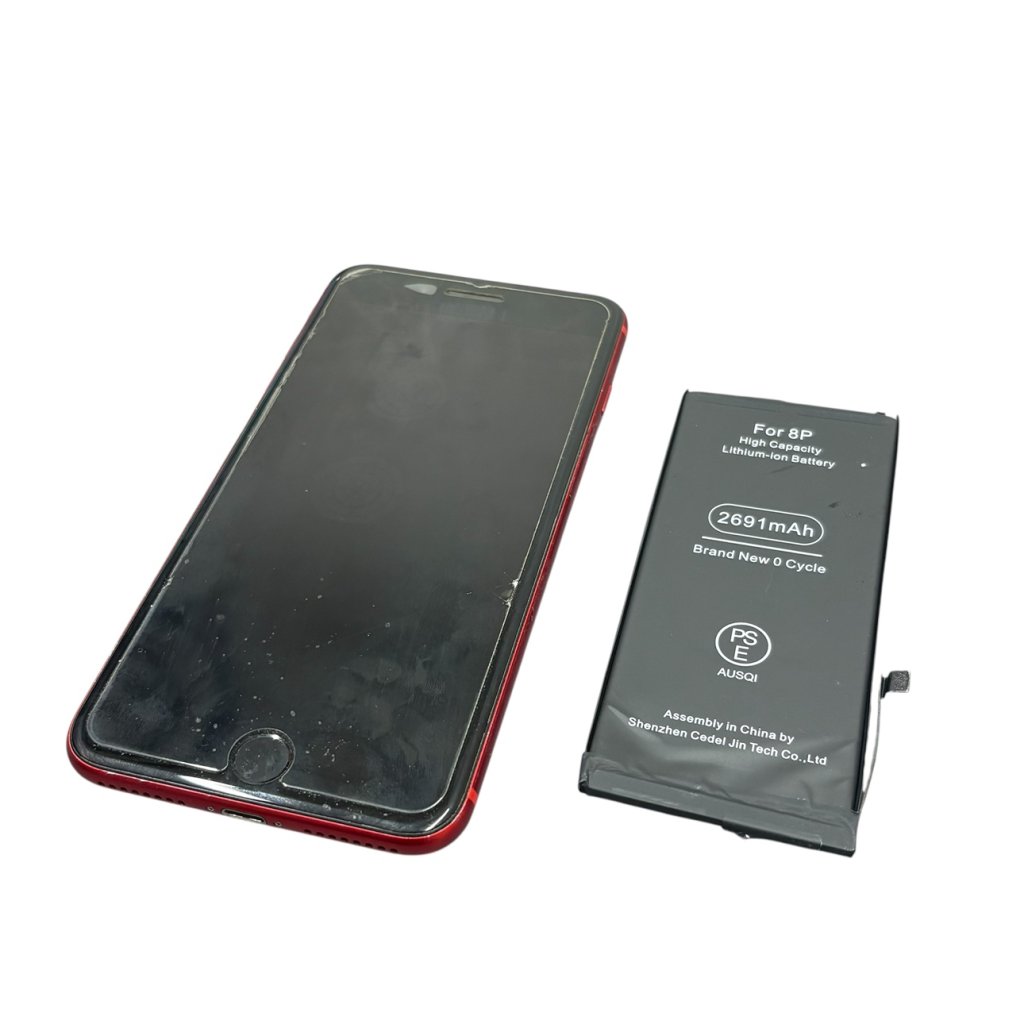 iPhone8plus　バッテリー交換