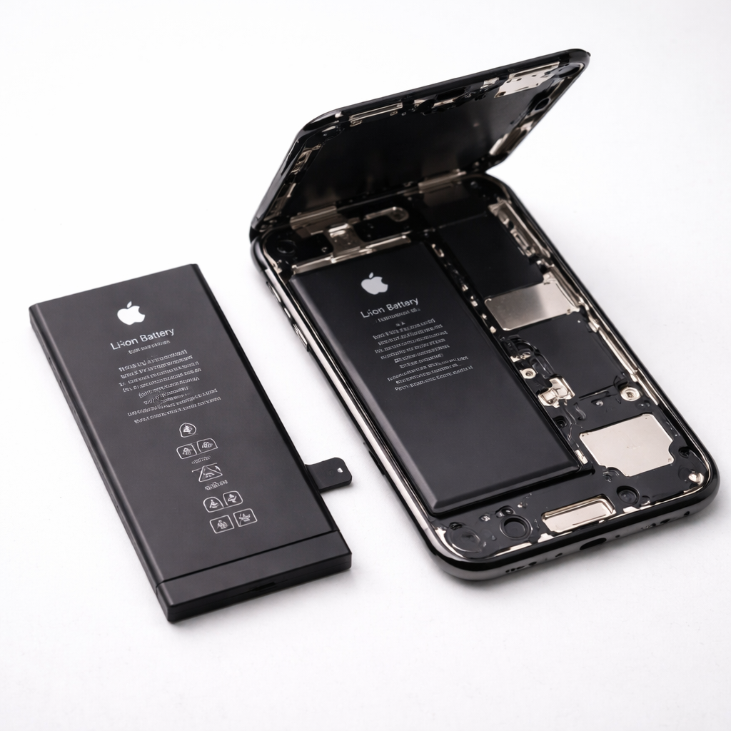 iPhoneXSのバッテリー交換