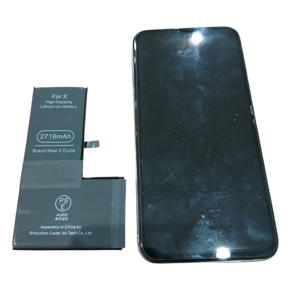 【iPhoneX バッテリー交換】