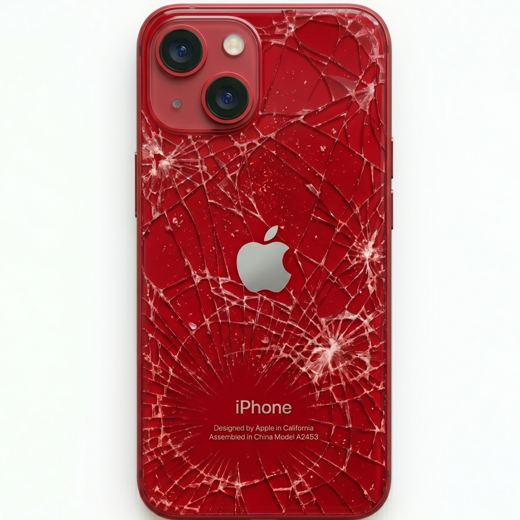 iPhone13　背面ガラス交換