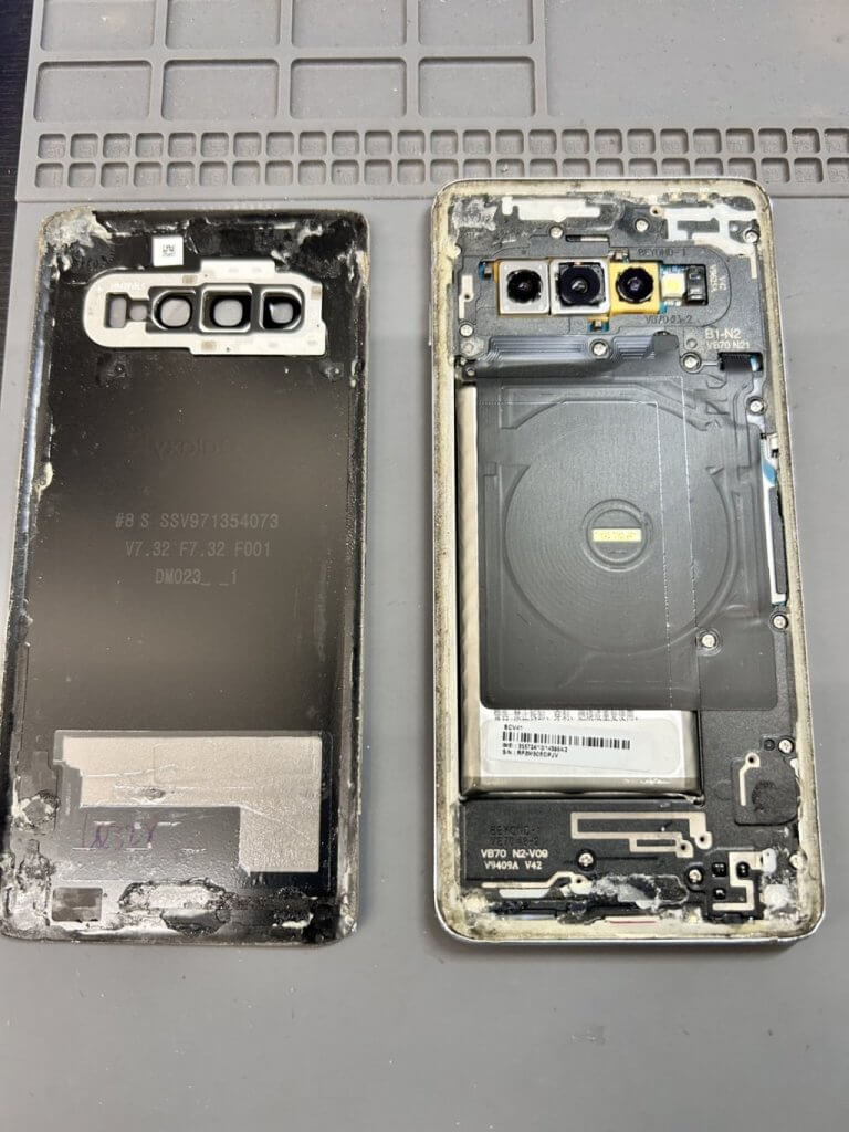 Androidスマホ 【 GALAXY ギャラクシー S10】フロントパネル交換修理／即日対応！！