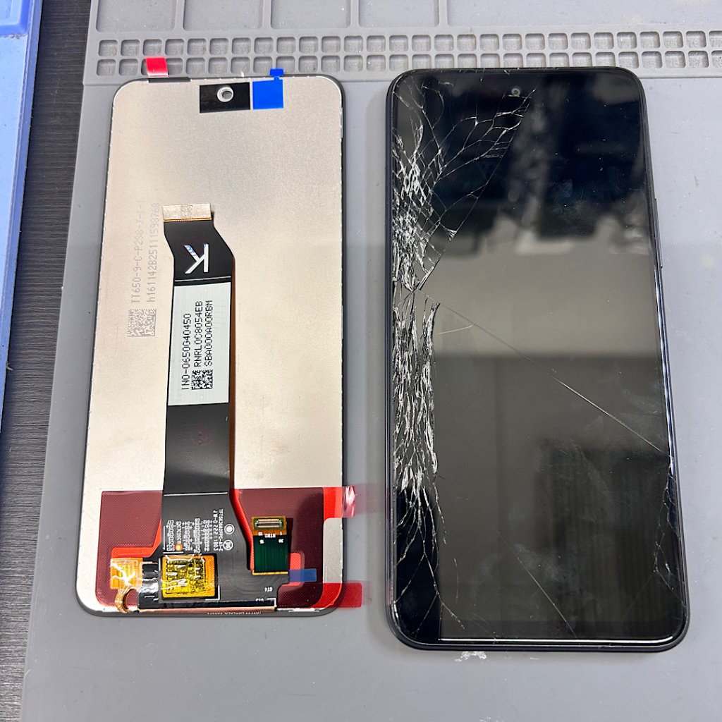 Xiaomi Redmi ﾉｰﾄ10 画面割れ（液晶交換）