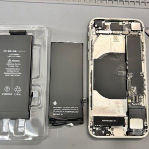 iPhone SE3バッテリー交換