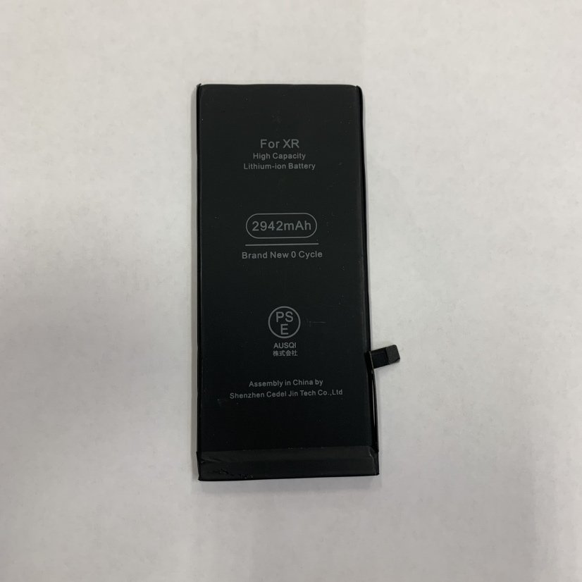 iPhoneXR　バッテリー交換