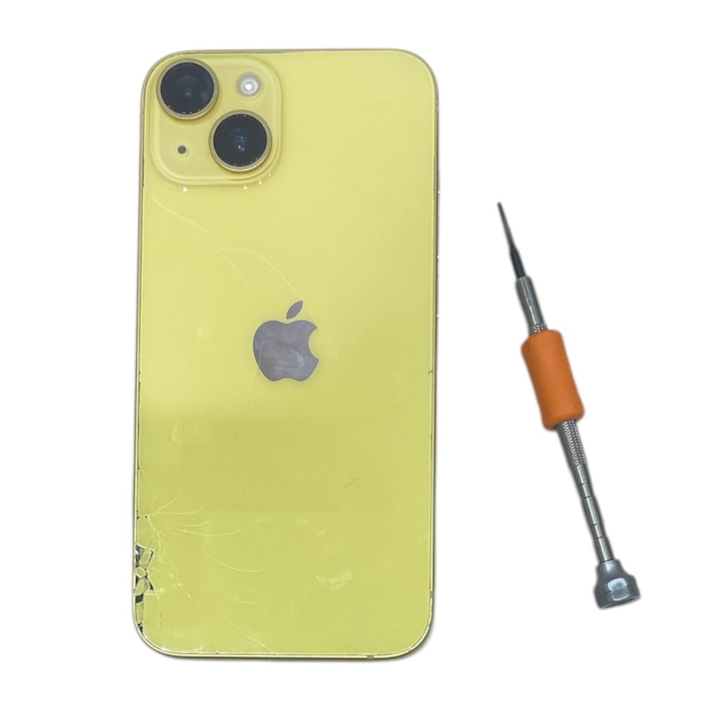 iPhone14　背面ガラス修理