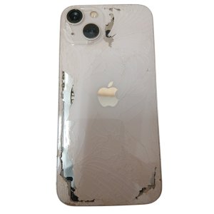 iPhone13　背面ガラス割れ