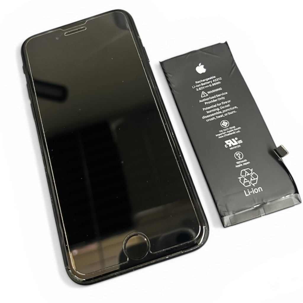 iPhoneSE2 バッテリー交換(最大容量76％)