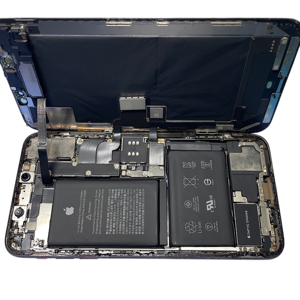 iPhoneXS Maxバッテリー交換| つくばみらい市| Android携帯修理修理もご予約にて対応！