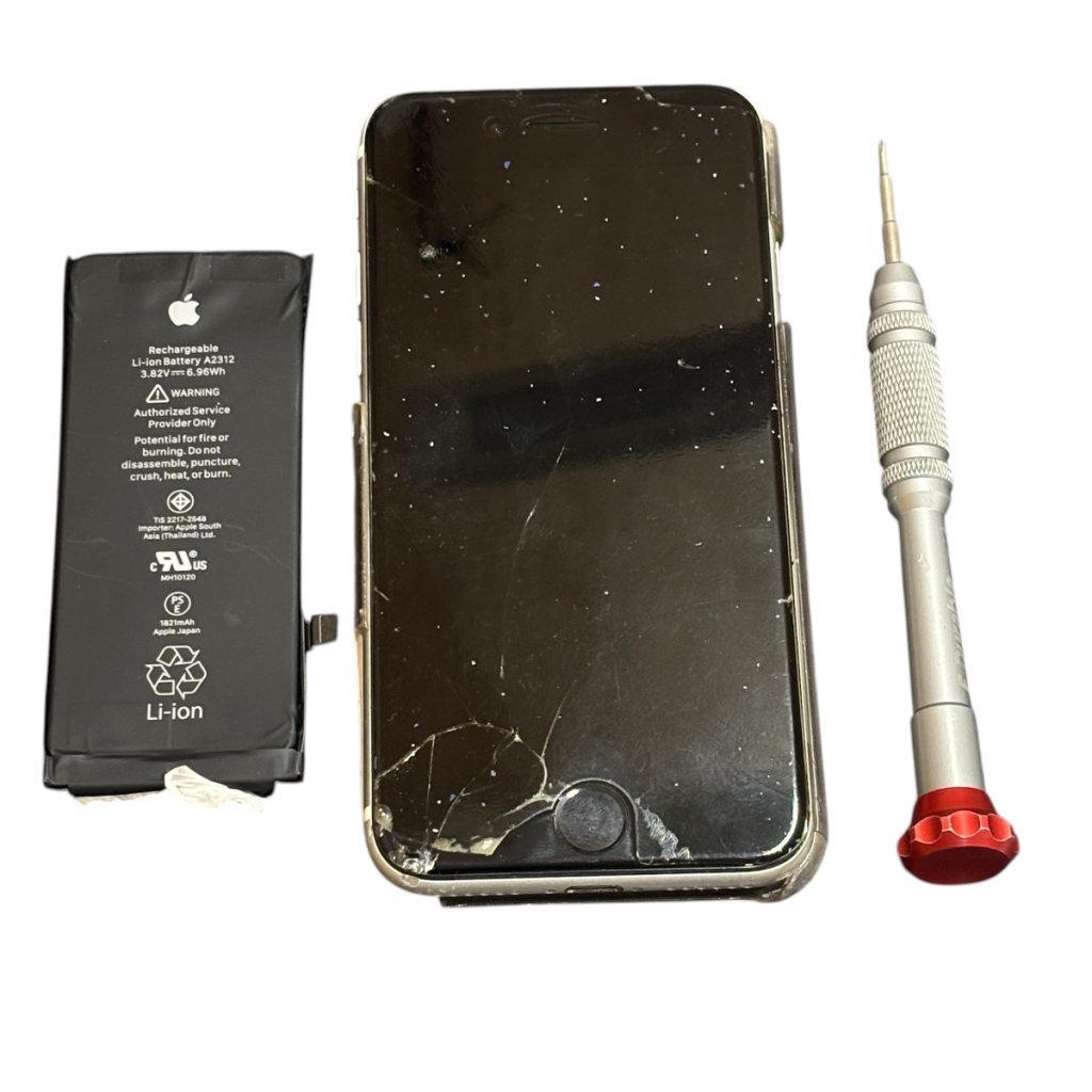 iPhoneSE2　バッテリー交換