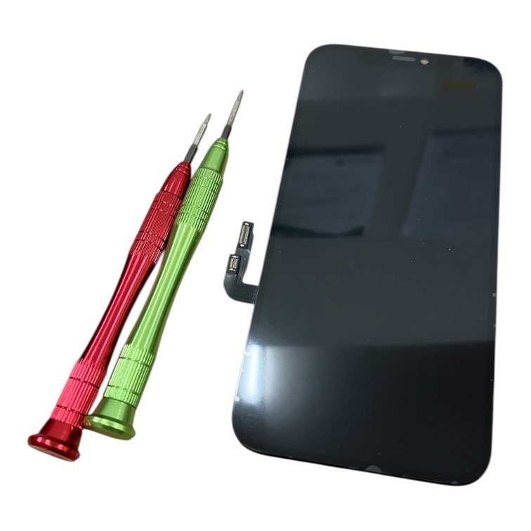 秋田県秋田市・【フロントパネル交換:衝撃破損】iPhone 12