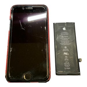 iPhone8 バッテリー交換