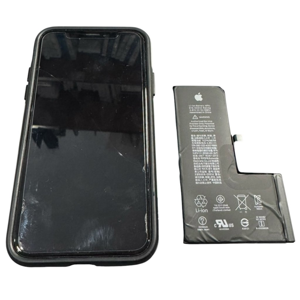iPhoneXS　バッテリー交換