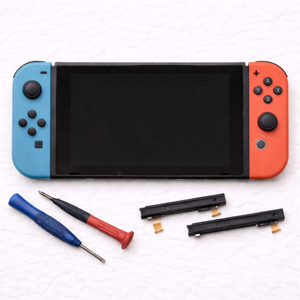 Nintendo Switchのレール修理