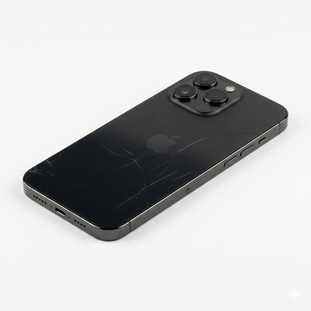iPhone14　背面ガラス交換修理