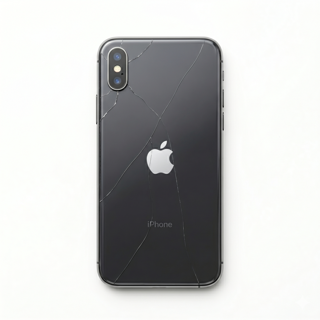 iPhoneX 背面ガラス交換