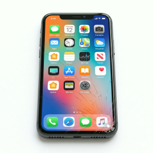 iPhone X フロントパネル交換修理