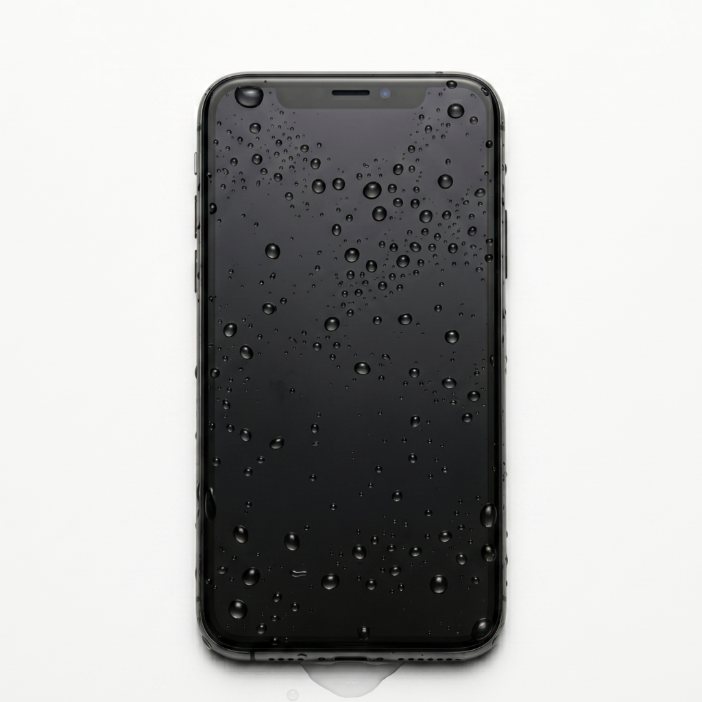 iPhoneX　水没修理　データ復旧