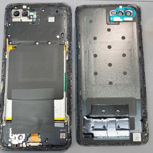 Androidスマホ  OPPO Reno A のフロントパネル交換