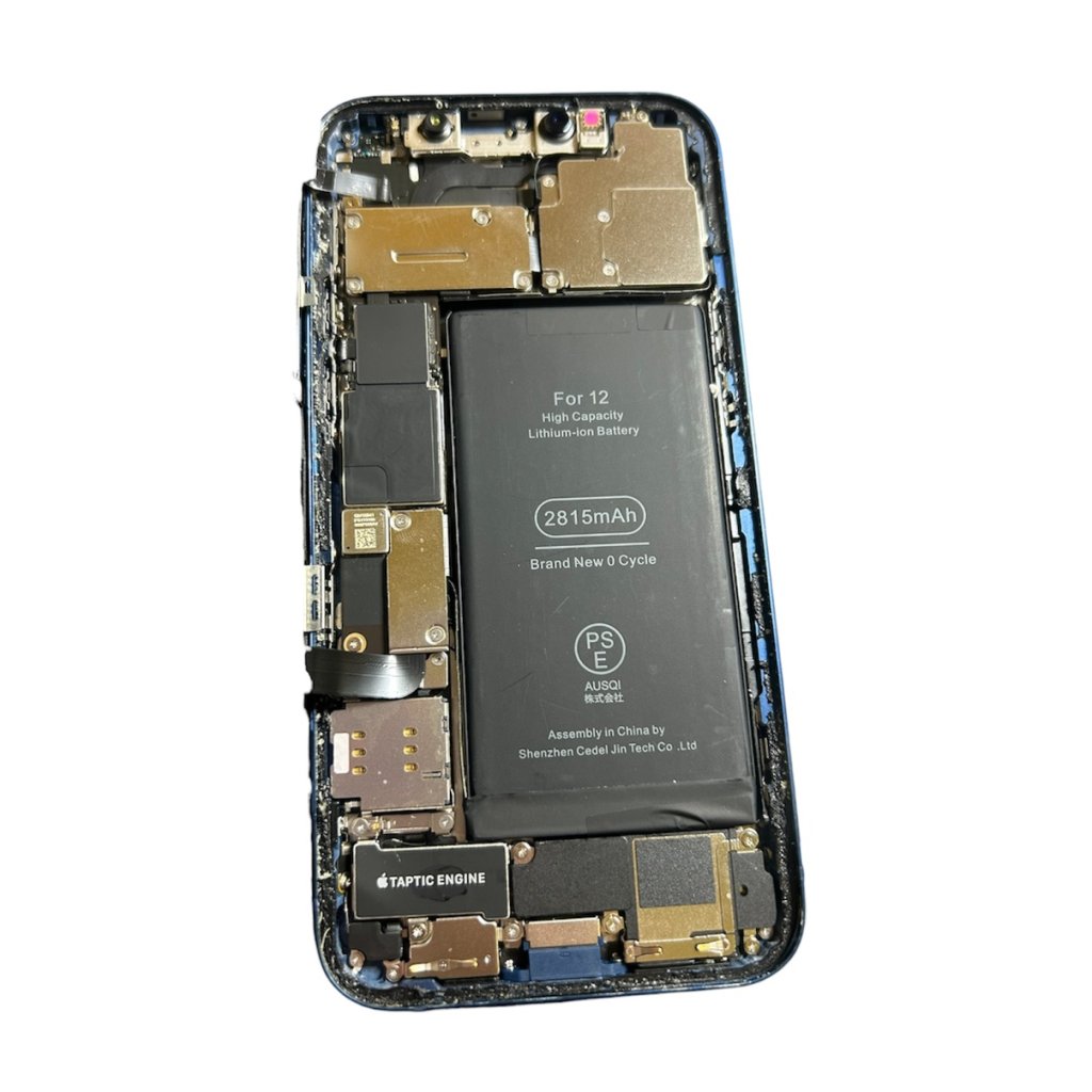 iPhone12　バッテリー交換