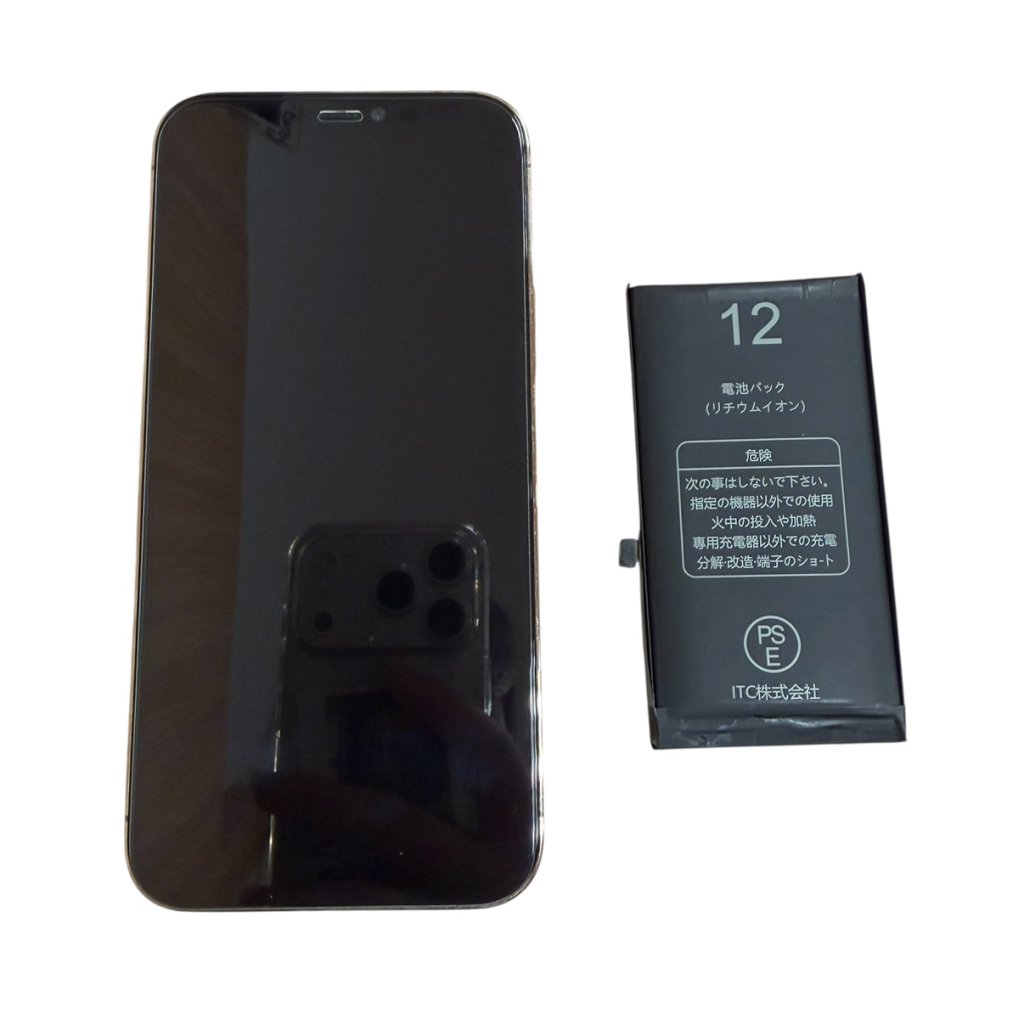 iPhone12 バッテリー交換
