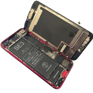 【即日修理！】iPhoneSE3バッテリー交換修理