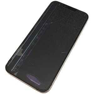 iPhone13 液晶交換修理｜落として画面が真っ暗・緑の縦線が入る症状を改善