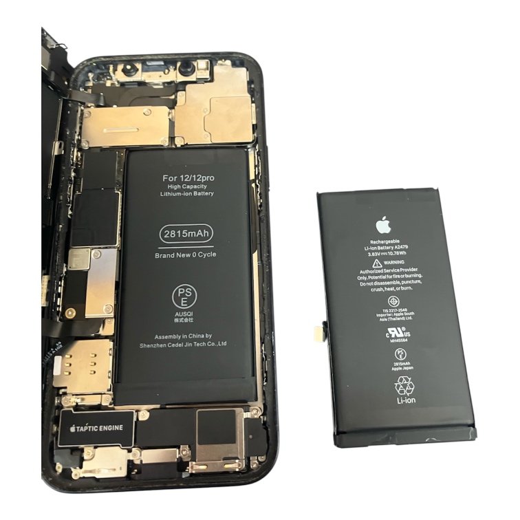 iPhone12 バッテリー交換