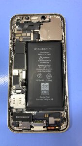 【iPhone12 バッテリー交換】充電の減りを改善！｜伊勢崎市稲荷町