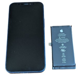 iPhone12mini バッテリー交換