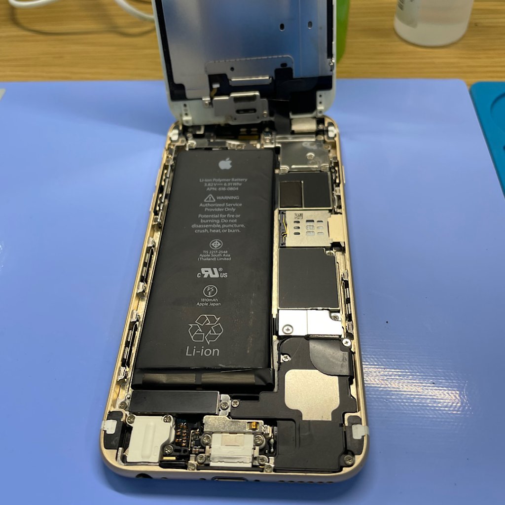 iPhone6 バッテリー交換修理|あきる野市平沢| 飛び込みでも即日30分で修理対応しております‼︎