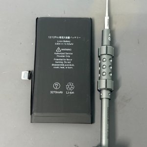 iPhone12 バッテリー交換修理