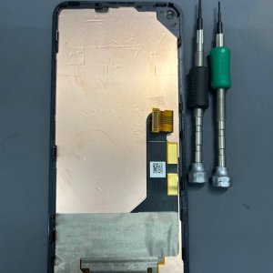 Google pixel 5A フロントパネル交換