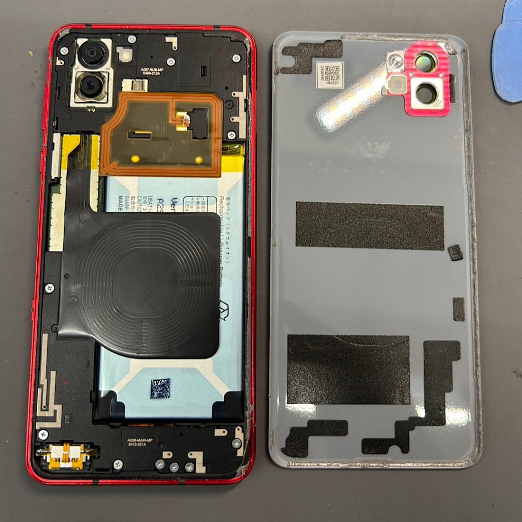 AQUOS バッテリー交換