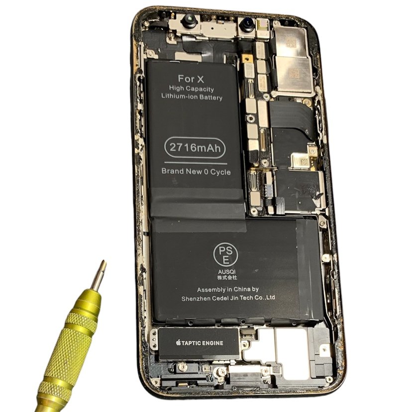 【伊達店】iPhoneXR バッテリー交換｜当日20分のスピード修理