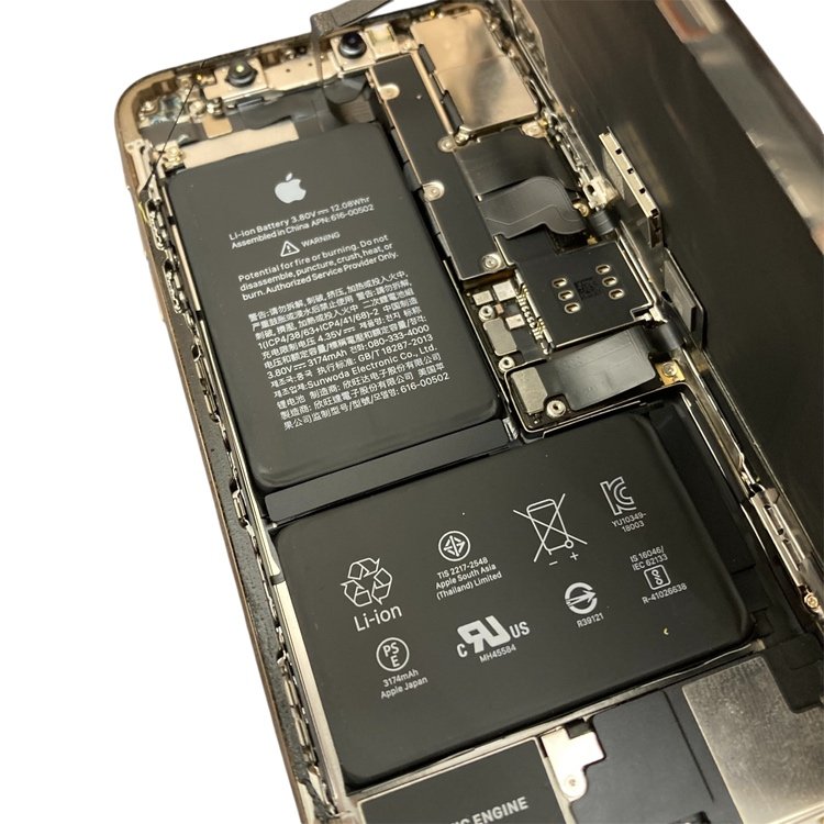 iPhoneX バッテリー交換