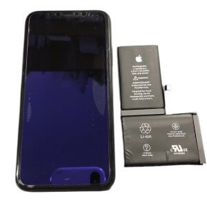 iPhoneX　バッテリー交換