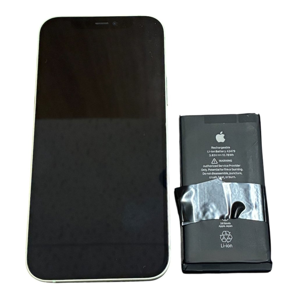 iPhone12 バッテリー交換