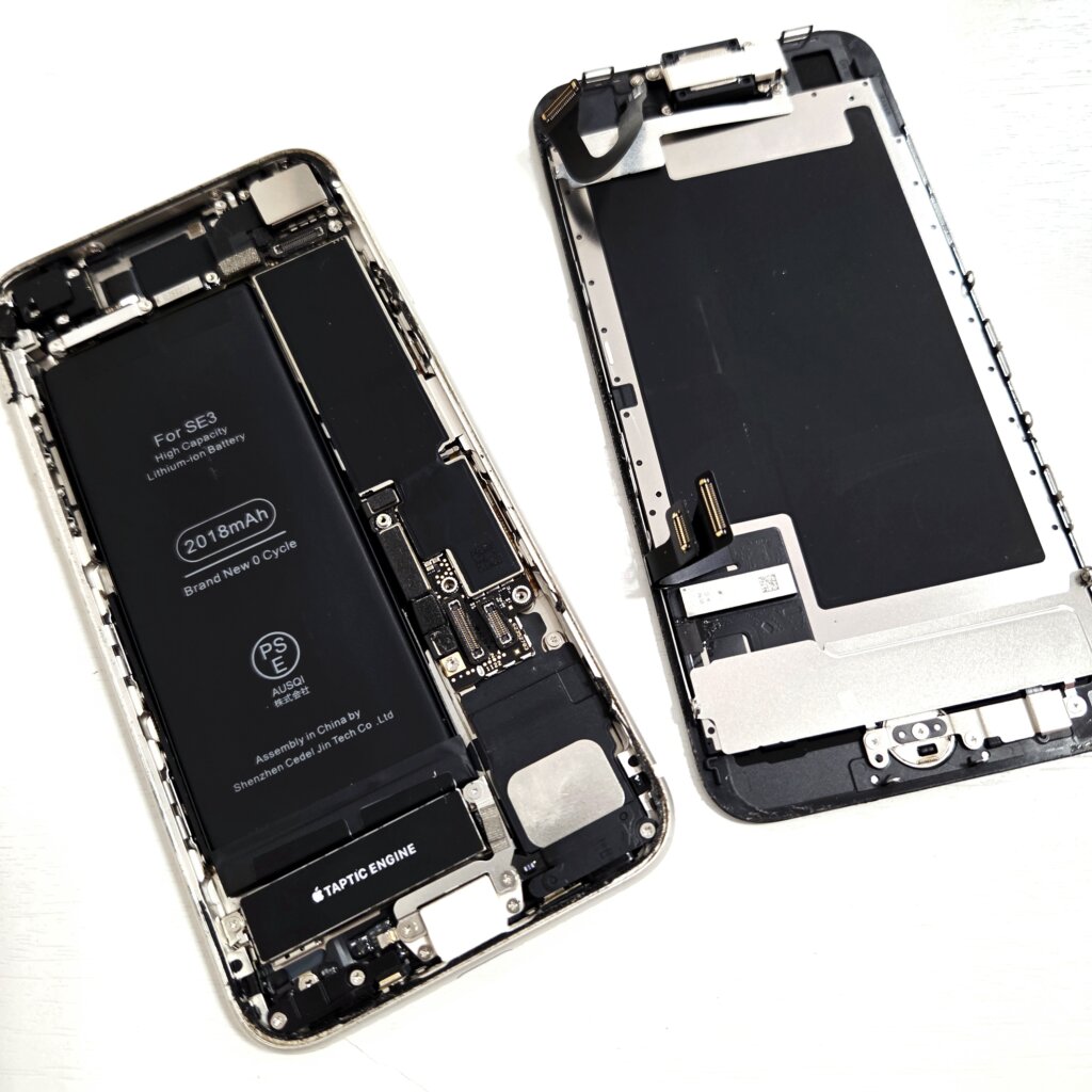 iPhoneSE3 バッテリー交換