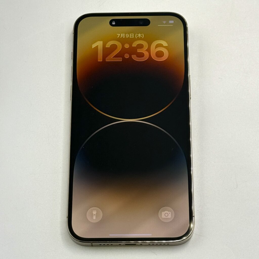 【iPhone14ProMax 液晶パネル交換】表示不良を改善し快適な操作性へ｜伊勢崎市山王町