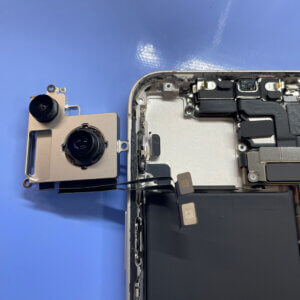 iPhone14Plus アウトカメラ交換修理|西多摩郡日ノ出町大久野| 保険用証明書発行も対応しております‼︎