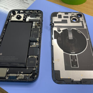iPhone14pro バッテリー交換修理|西多摩郡瑞穂町長岡藤橋| 飛び込みでも即日30分で修理対応しております‼︎