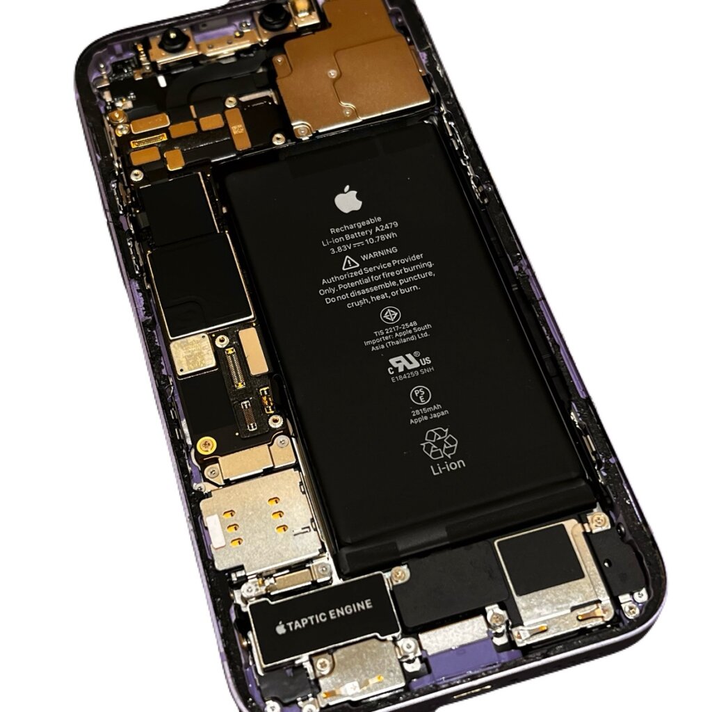 iPhone12　バッテリー交換修理