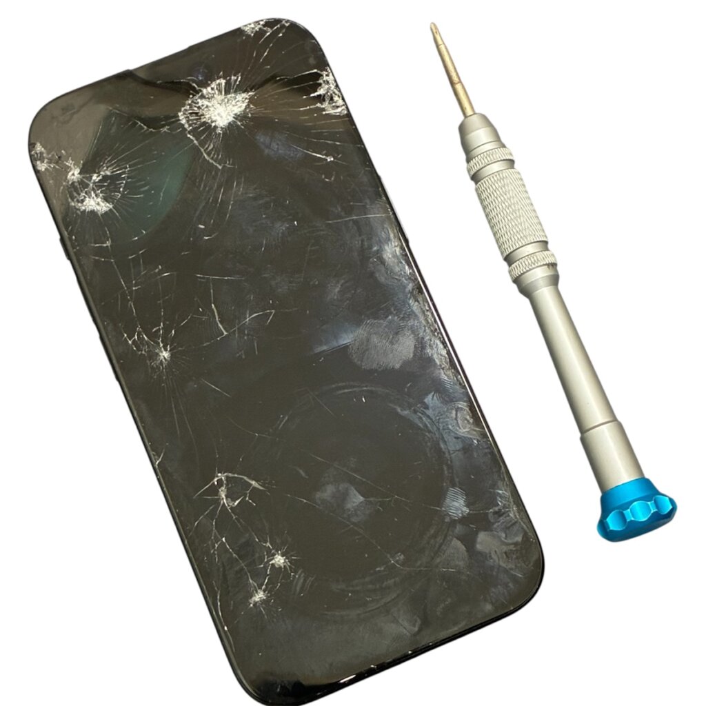 iPhone15 液晶交換　札幌市 東区 元町