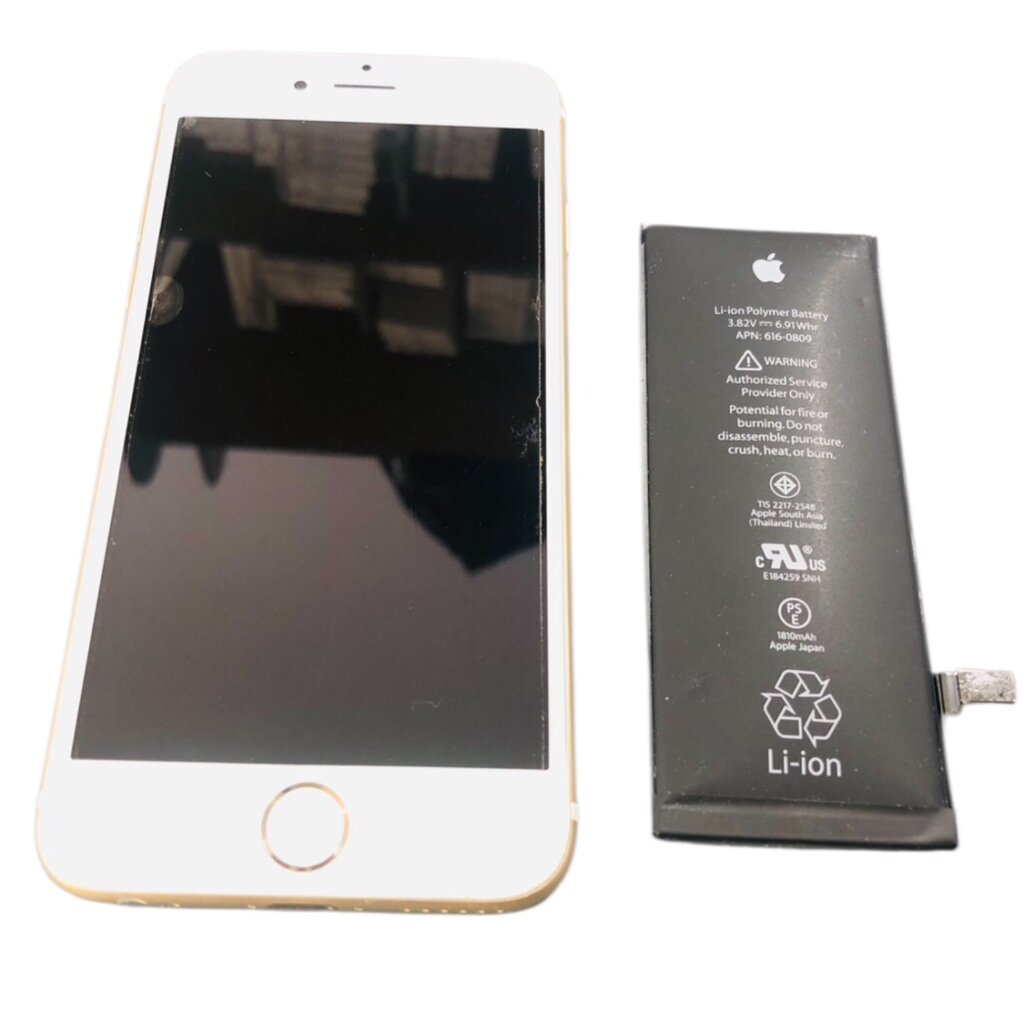 iPhone6　バッテリー交換